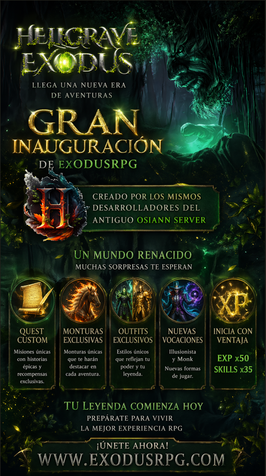 Gran inauguración de ExodusRPG